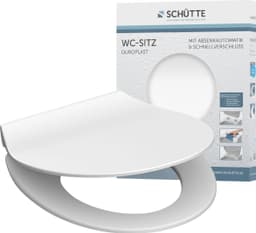 Schütte WC-Sitz SLIM | Weiß