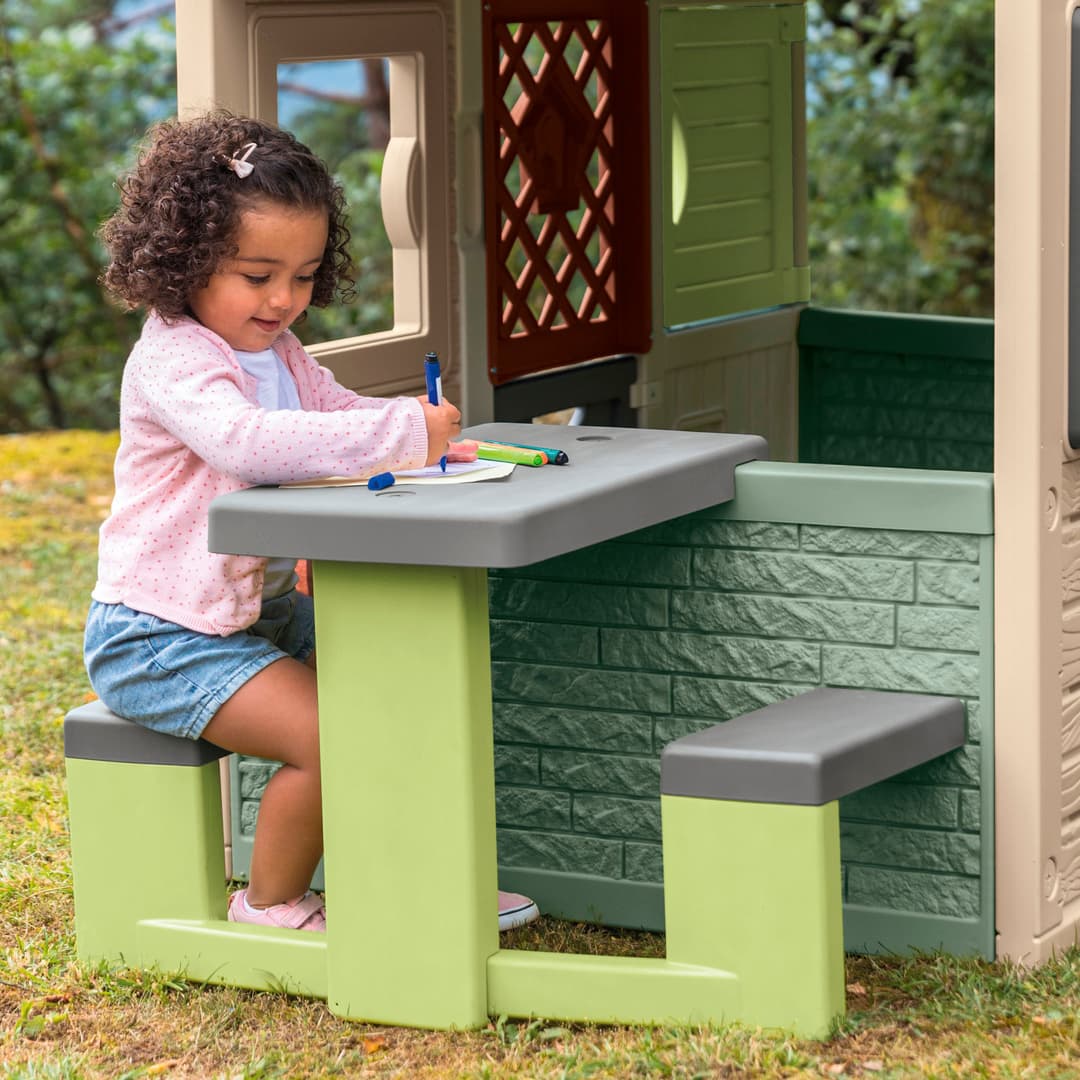 Smoby Life Picknicktisch | Grau