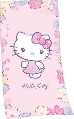 Hello Kitty Badetuch | Rosa