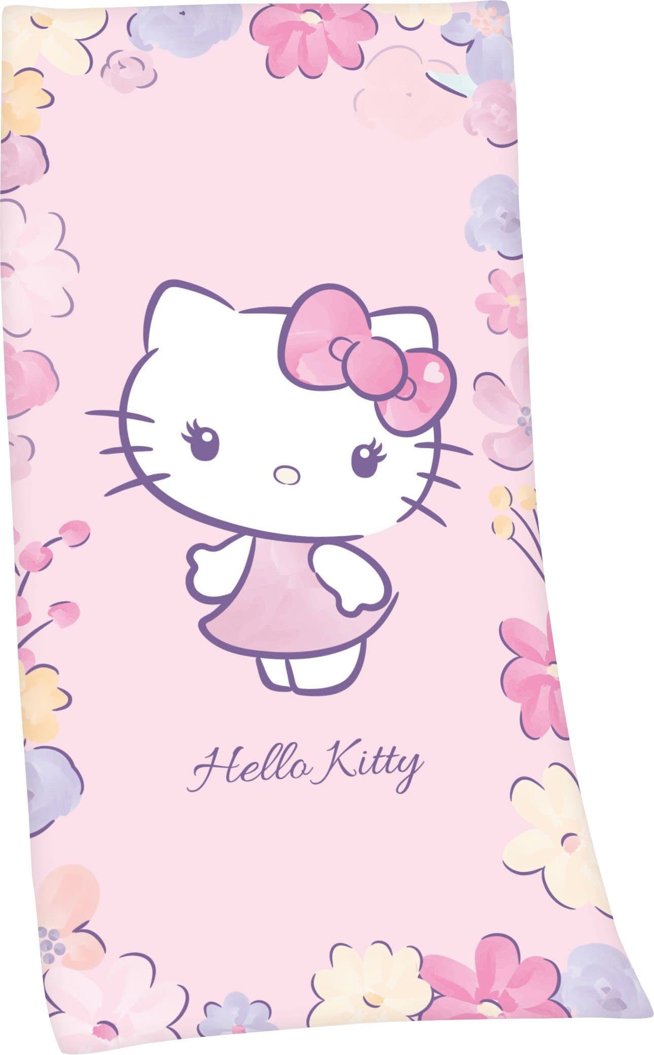 Hello Kitty Badetuch | Rosa