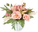 Kunstblume Gesteck Rosen im Topf | Mehrfarbig 2