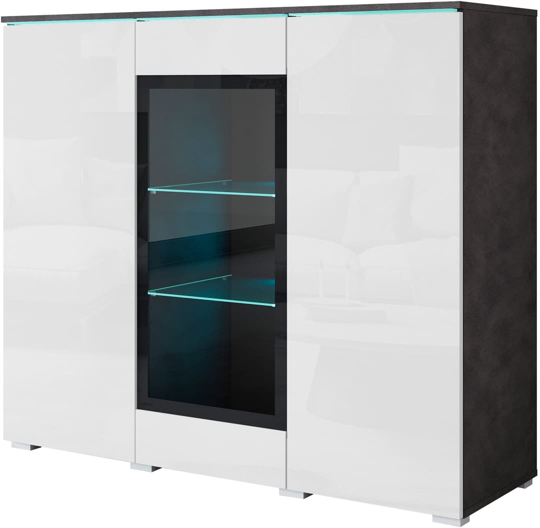 Home affaire Highboard Vera | Mehrfarbig