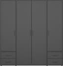 rauch VOYAGER Kleiderschrank | Grau 5