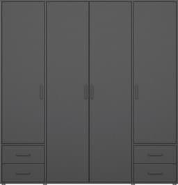 rauch VOYAGER Kleiderschrank | Grau