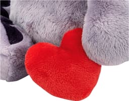 Nici Kuscheltier Love Elefant | Grau