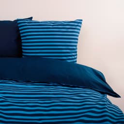 TOM TAILOR HOME MEDIUM STRIPES Bettwäsche-Set | Blau