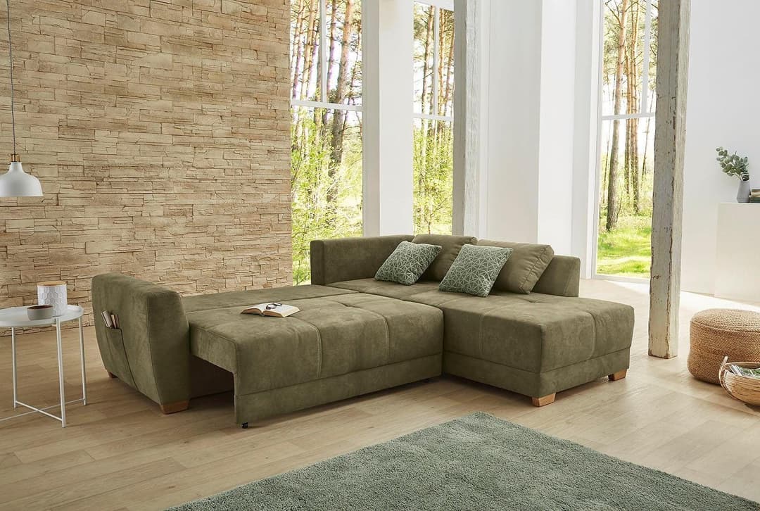 Jockenhöfer Gruppe Ecksofa Luzern | Grün