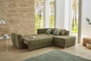 Jockenhöfer Gruppe Ecksofa Luzern | Grün 2