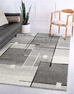 the carpet Teppich Pearl | Grau