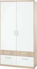priess Kleiderschrank | Holztöne 2