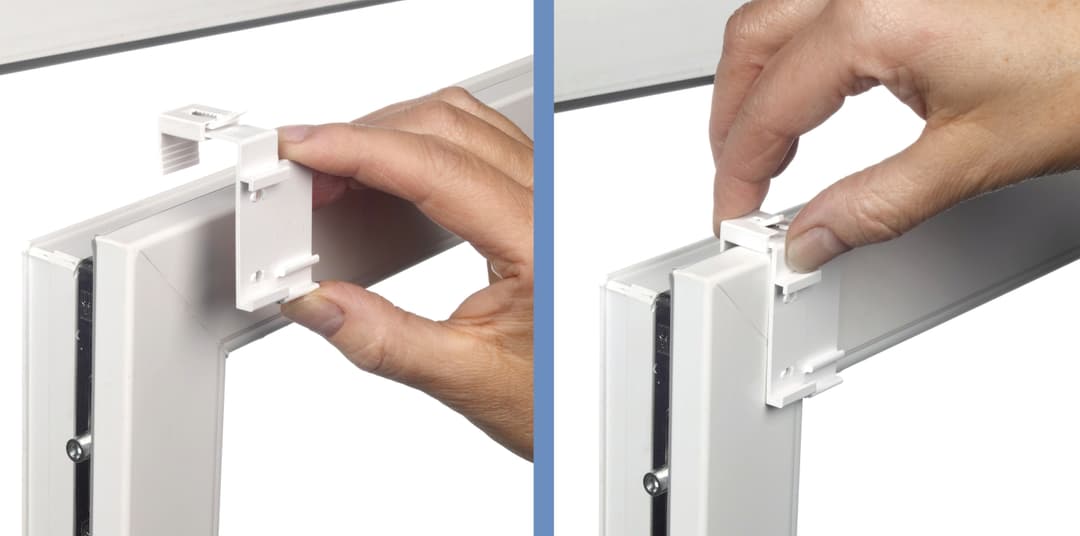 Seitenzugrollo EASYFIX Rollo Uni | Weiß