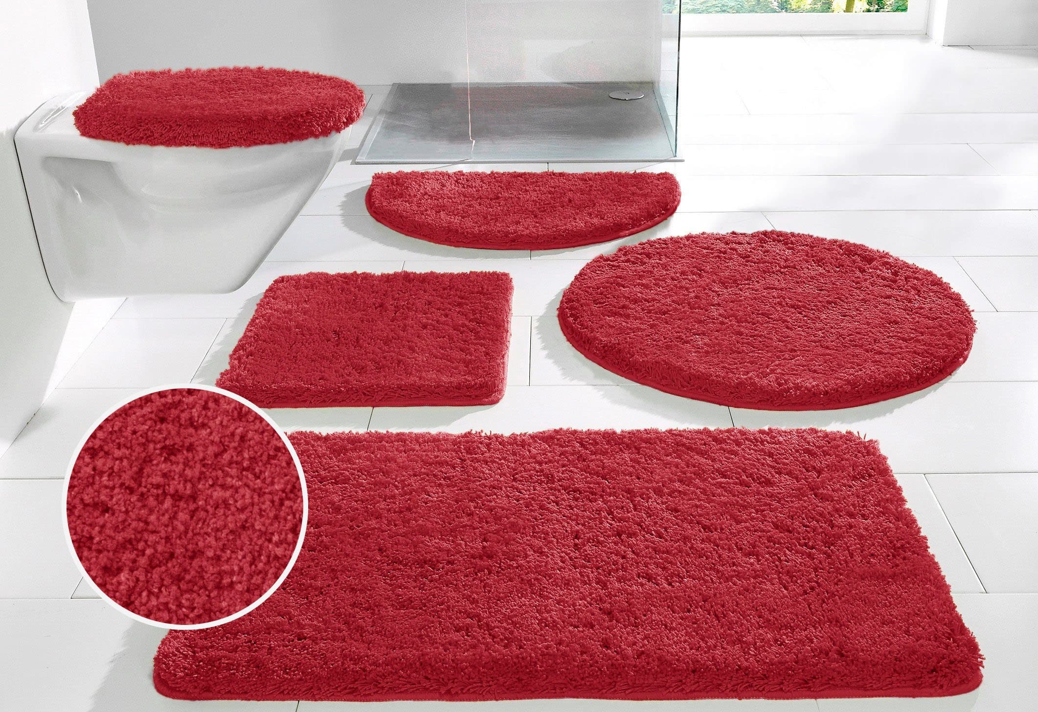 OTTO home Badematte Sanremo | Rot