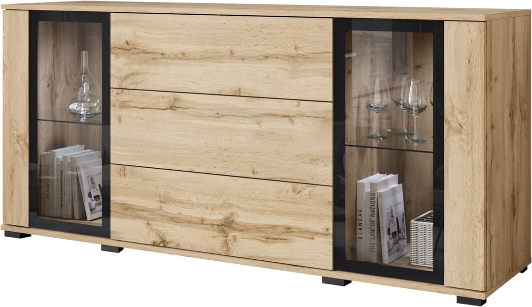 home affaire Sideboard modernes Design | Braun