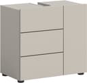 welltime Waschbeckenunterschrank BIEL | Beige