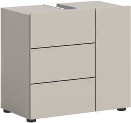 welltime Waschbeckenunterschrank BIEL | Beige