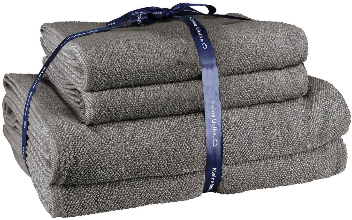 Kleine Wolke Handtuch Set RELAX | Grau