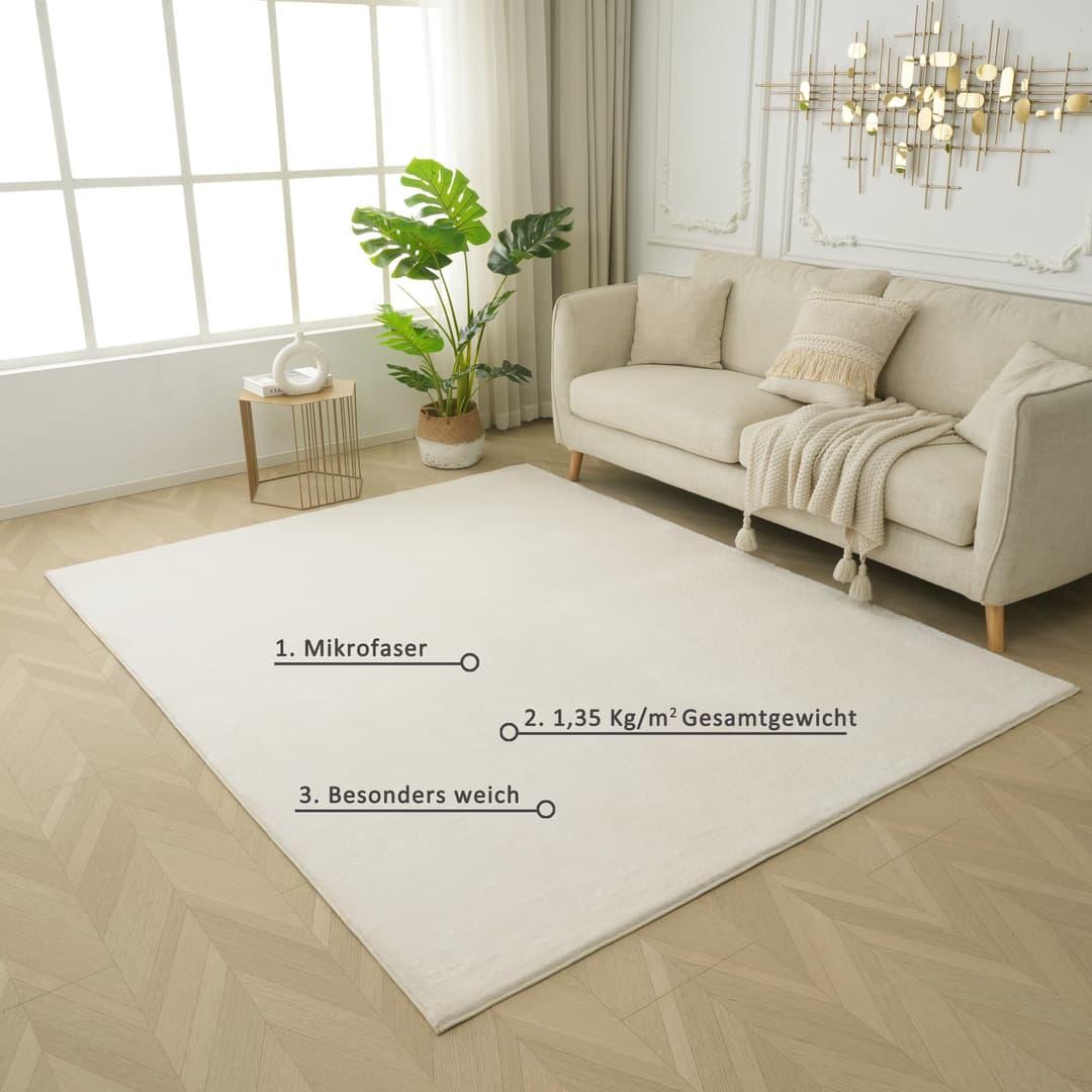 OTTO home Teppich Cali | Beige