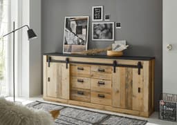 Sideboard SHERWOOD | Holztöne