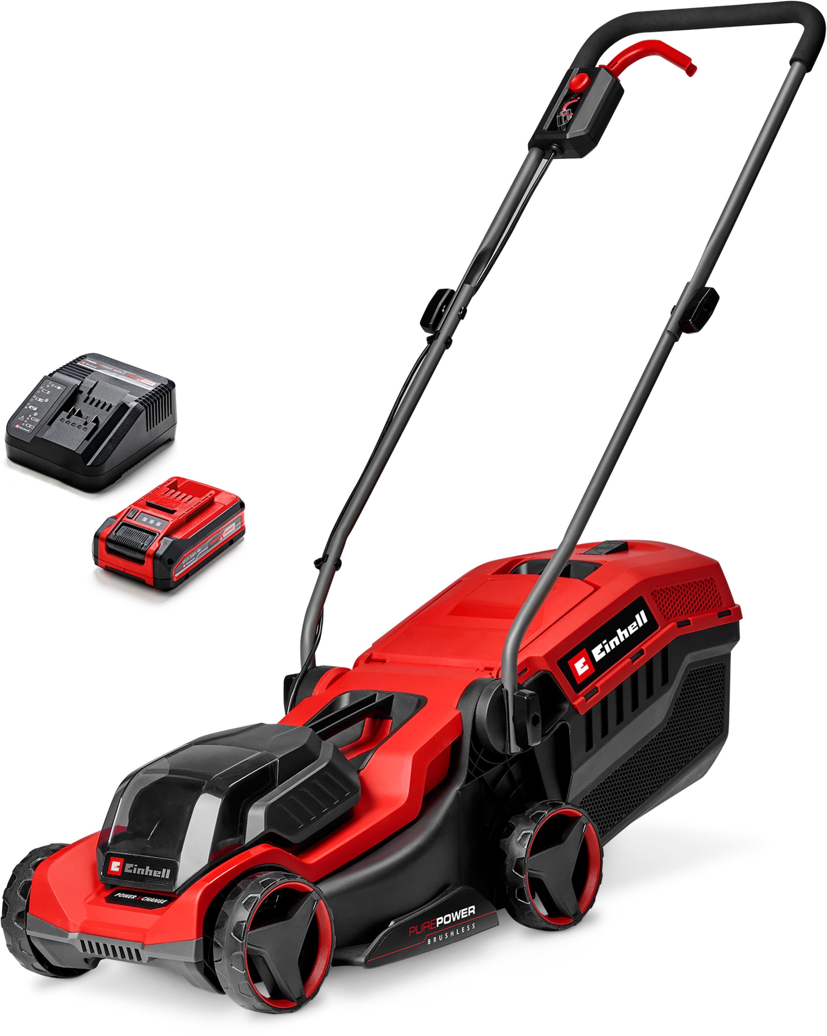 Einhell Akku-Rasenmäher GE-CM 18/30-1 Li BL | Rot