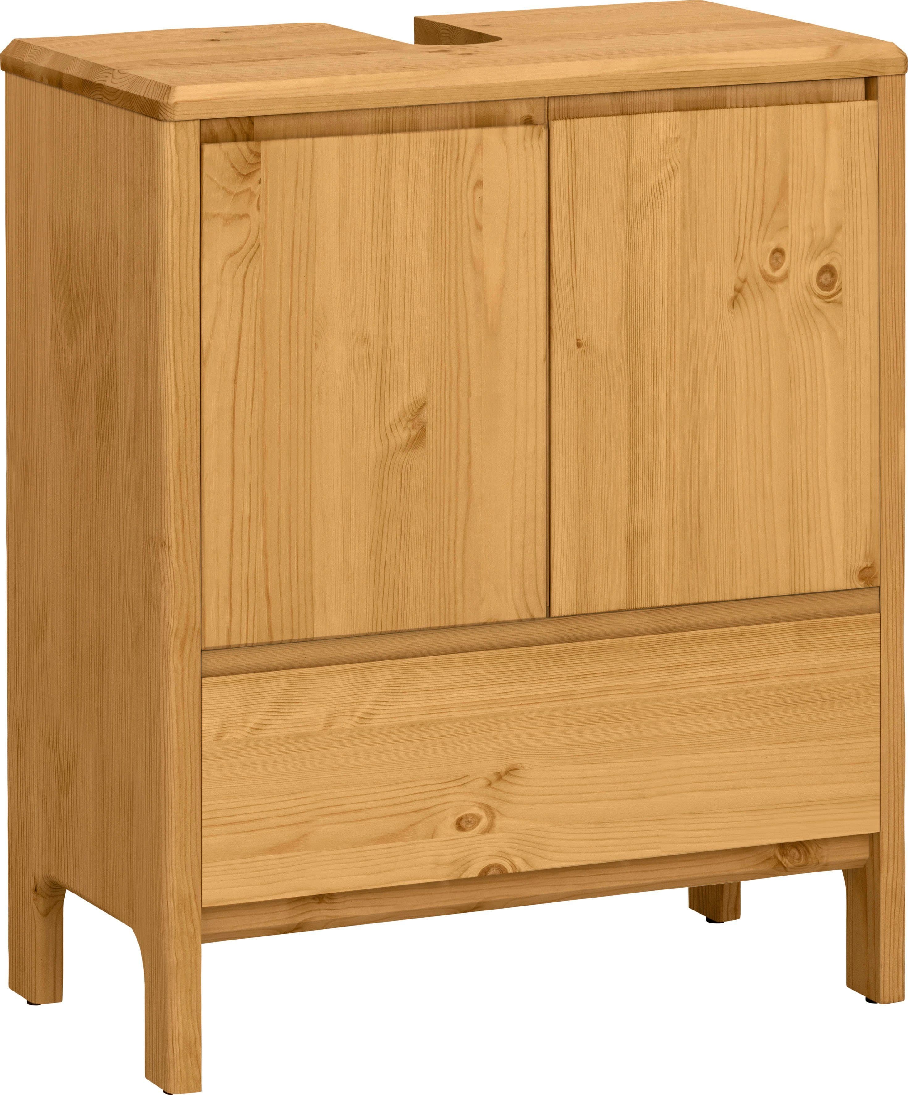 Waschbeckenunterschrank Jorrick | Holztöne