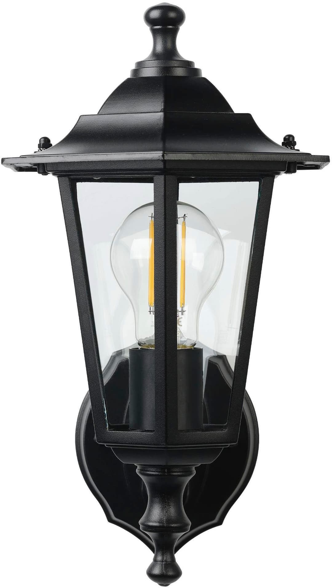 EGLO LED Wandleuchte Laterna 4 | Schwarz