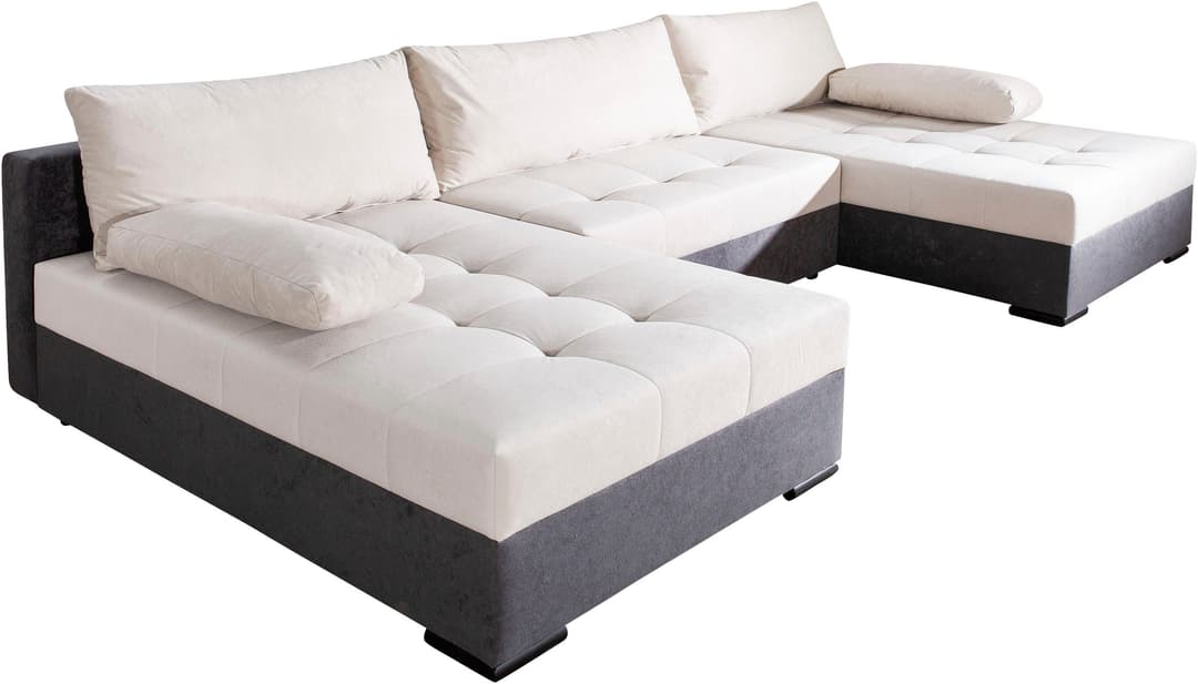 COLLECTION AB Wohnlandschaft Josy U-Form | Grau
