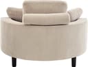 ATLANTIC home collection Loveseat Ravi Sessel | Beige 4