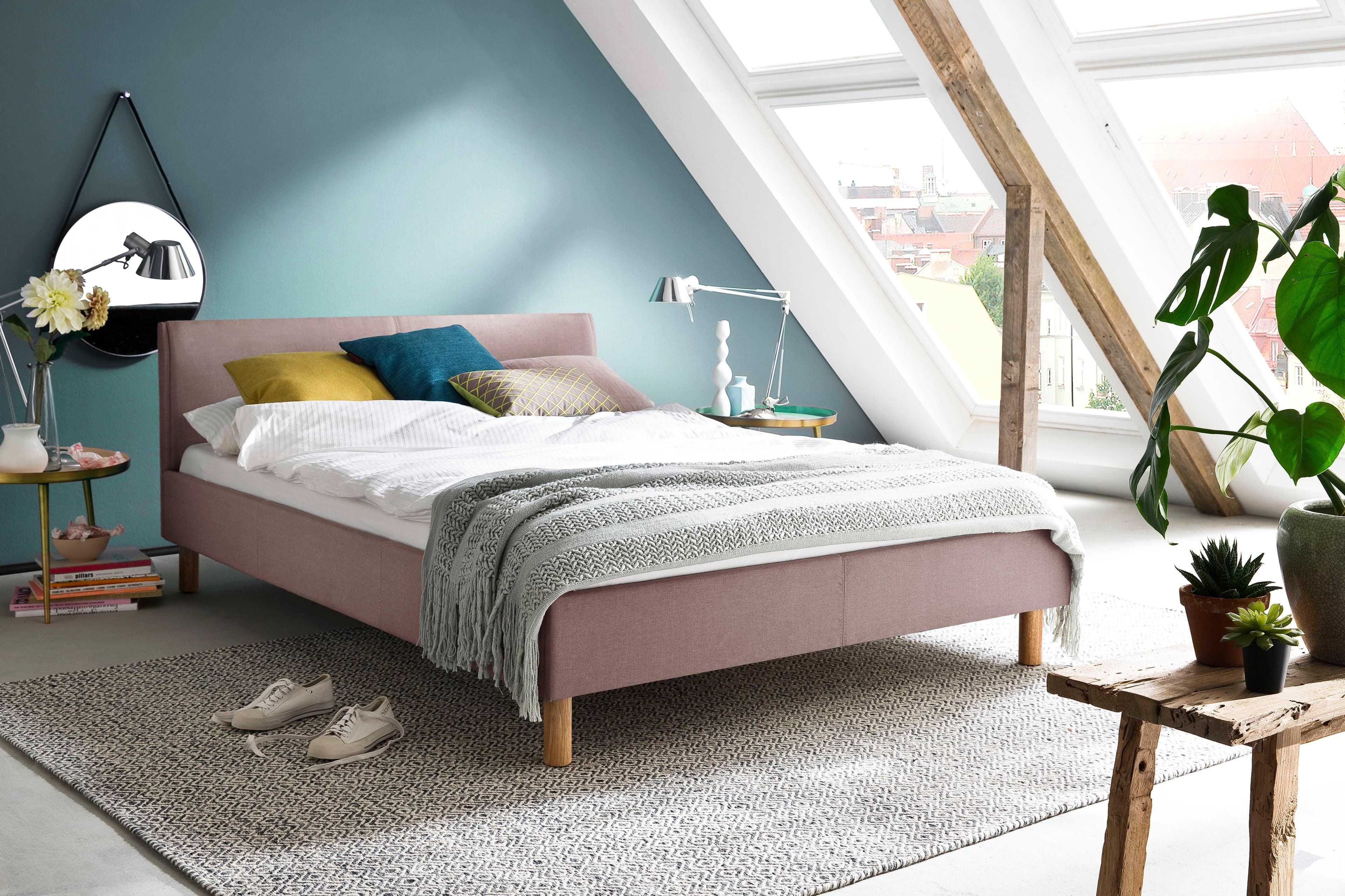 meise.möbel Polsterbett Lena | Rosa