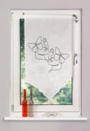 HOME WOHNIDEEN Scheibengardine SYLIA | Grau