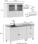 Home affaire Pantryküche Alby2 | Grau 3