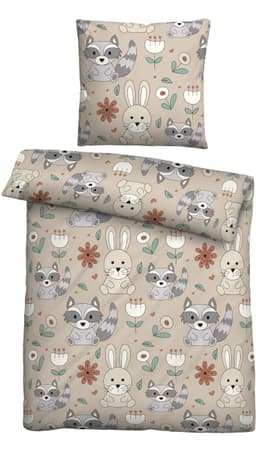 Biberna Kinderbettwäsche 0007245 | Beige