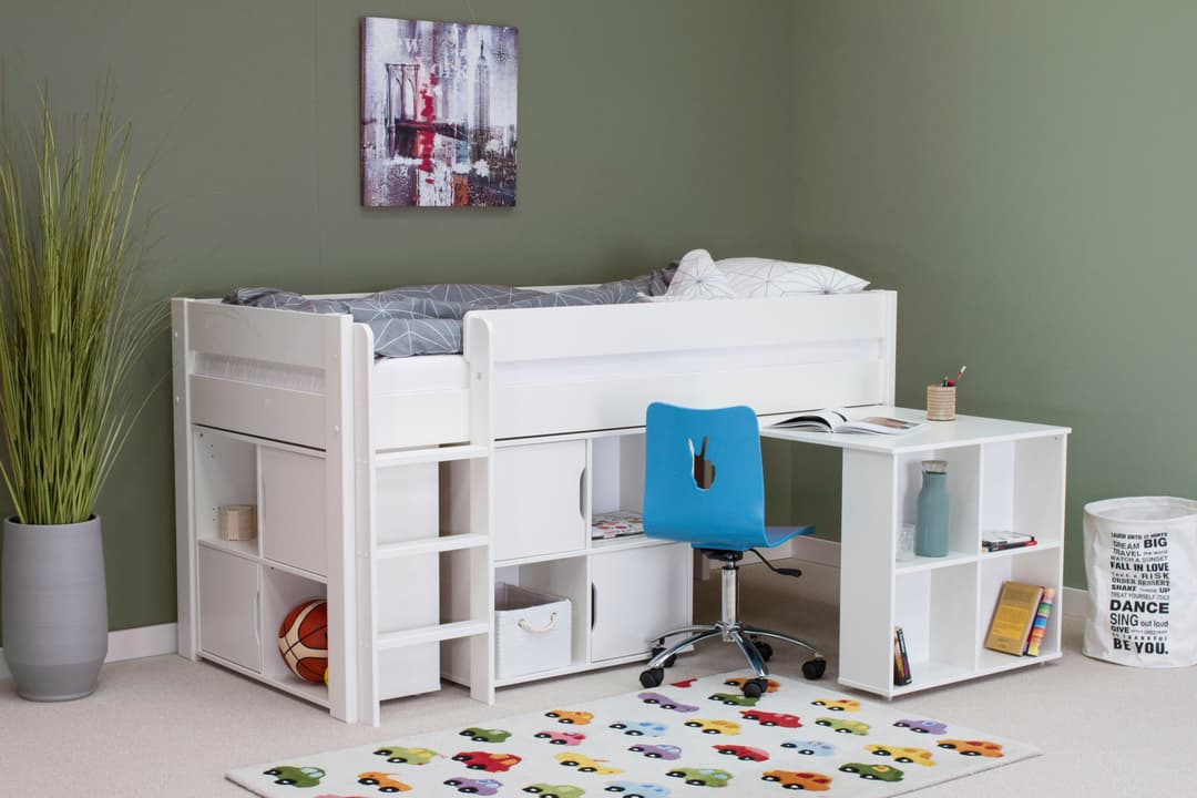 OTTO home Hochbett ROBIN | Weiß