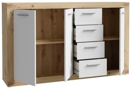 FORTE Sideboard Baccio | Weiß