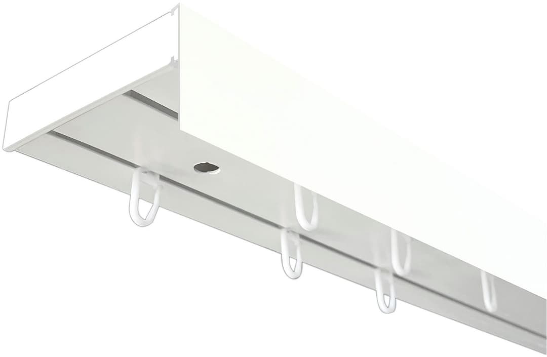 SN DECO GROUP Gardinenschiene Vorhangschiene SH | Weiß