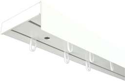 SN DECO GROUP Gardinenschiene Vorhangschiene SH | Weiß