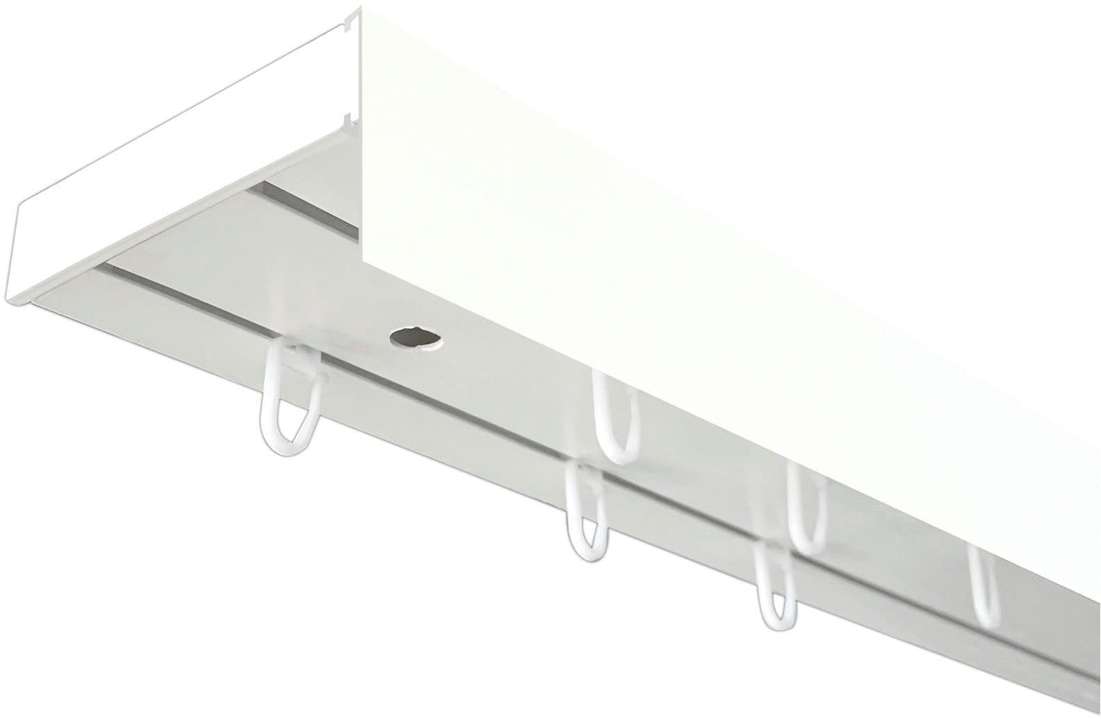 SN DECO GROUP Gardinenschiene Vorhangschiene SH | Weiß