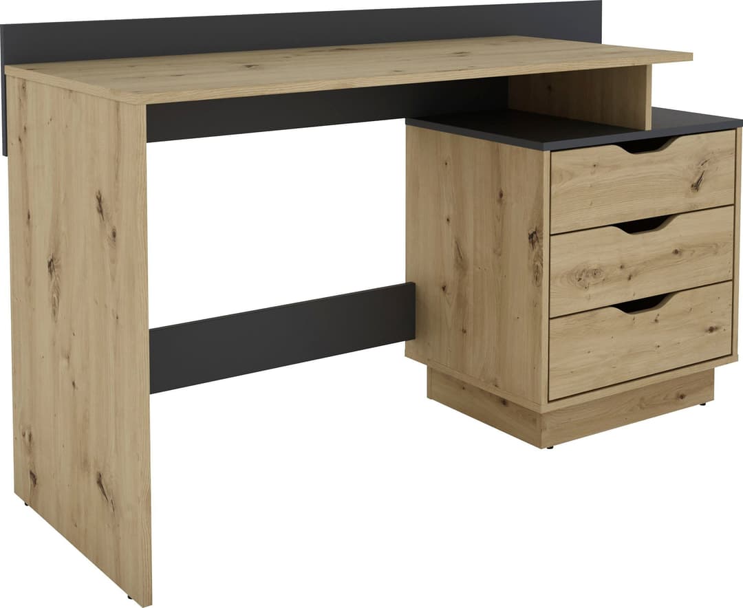 byLIVING Schreibtisch Bern | Holztöne