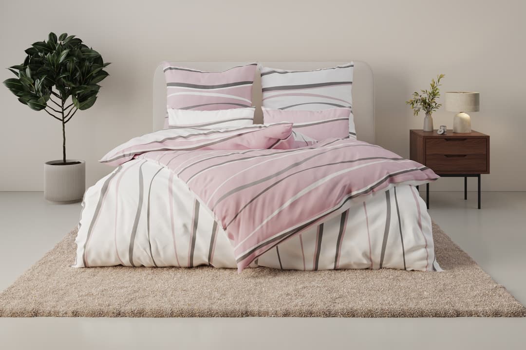 OTTO home Wendebettwäsche Alvara | Rosa