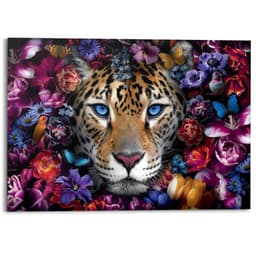 Reinders! Deco-Panel Flower Cat | Mehrfarbig