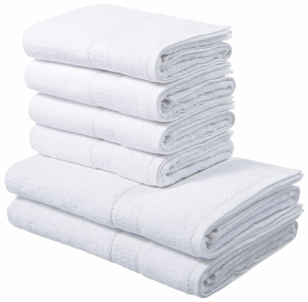 OTTO home Handtuch Set Juna | Weiß