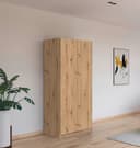 rauch Drehtürenschrank COSTA | Holztöne 2