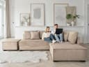 Home affaire Ecksofa Night & Day | Beige