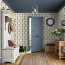 LAURA ASHLEY Vliestapete Dandelion | Blau
