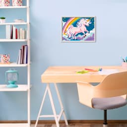 Ravensburger Malen nach Zahlen CreArt, Pinkes Einhorn | Mehrfarbig