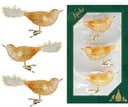 Krebs Glas Lauscha Weihnachtsbaumklammer CBK80877 | Holztöne