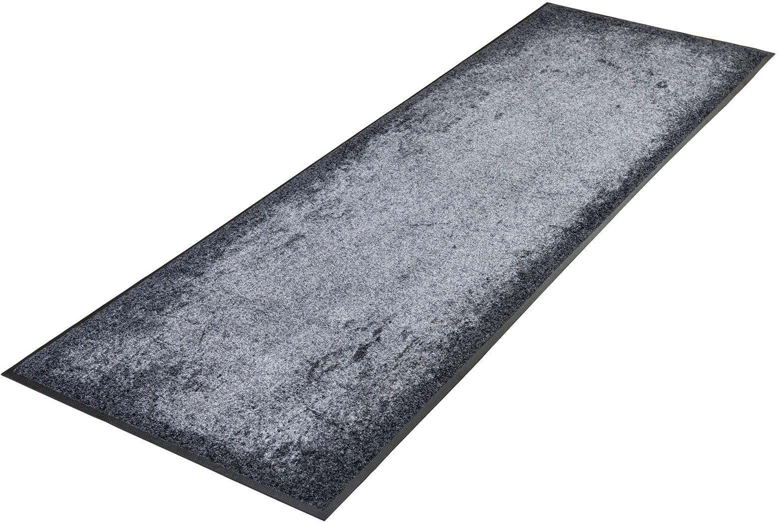 wash+dry by Kleen-Tex Läufer Shades of Grey | Grau