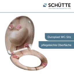 Schütte WC-Sitz Romantik | Mehrfarbig