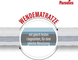 Taschenfederkernmatratze Paradies Prolife Strong XXL | Weiß