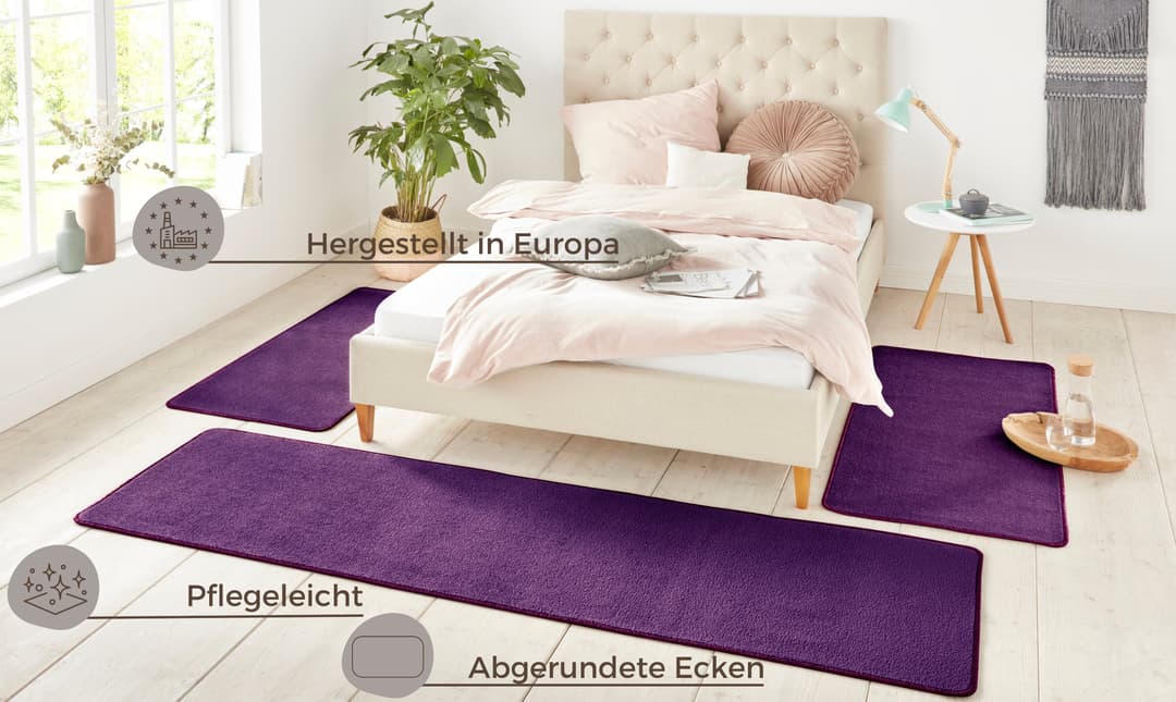 HANSE Home Bettumrandung Shashi | Lila