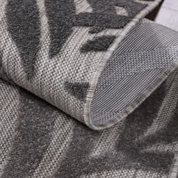 Sanat Teppich Floral Outdoor | Grau